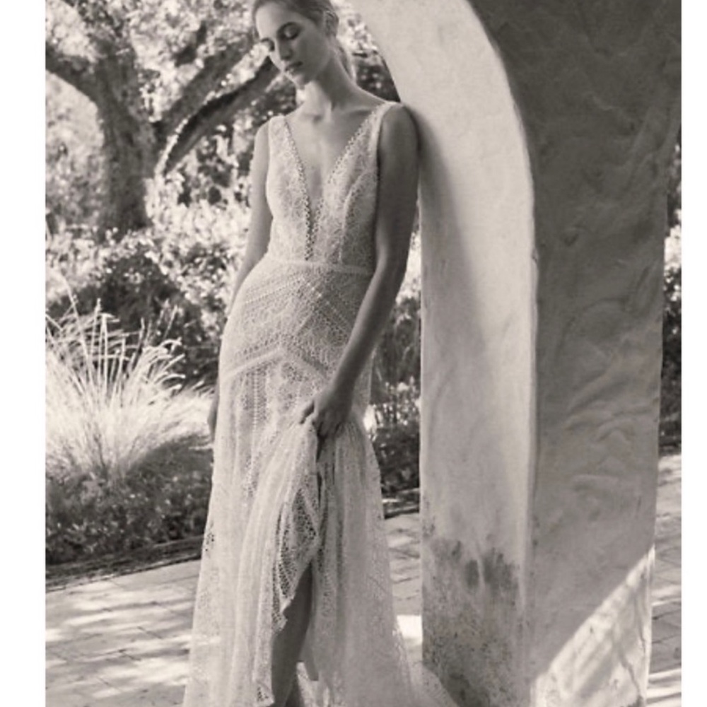 BHLDN Anthropology Rish Lola Gown, Size O - Picture 5 of 8